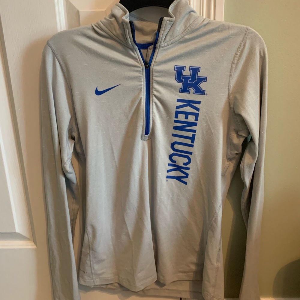 UK Nike long sleeve dri-fit pullover. Size small